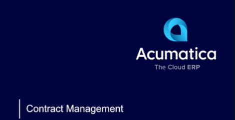 Contract Management Video Screenshot