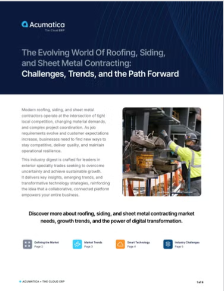 Document, Smarter Growth for Roofing, Siding, and Sheet Metal Contractors